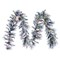 Vickerman 9' x 14" Flocked Jackson Pine Pre-Lit Artificial with 100 Multi-Colored Lights and 160 PVC Tips